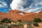 Skyline Arch, Arches National Park, Utah, USA. Art Print